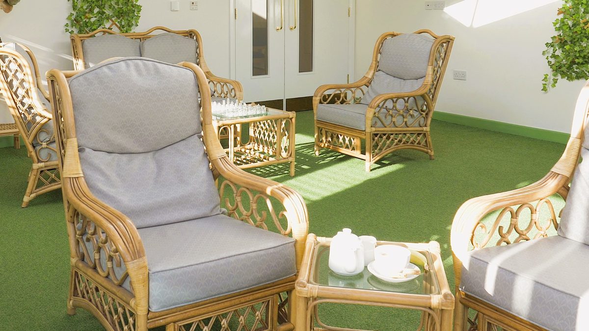 The indoor sensory garden