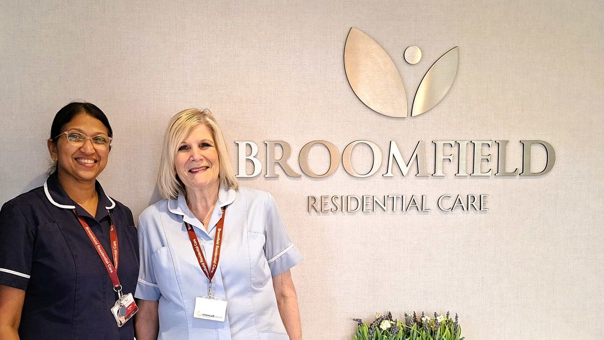 A member of the Broomfield team