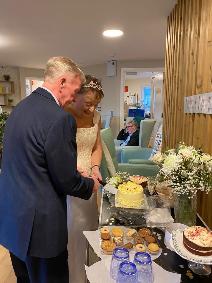 Celebrating Mr and Mrs Drake's 20th anniversary!
